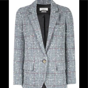 NWT Isabel Marant Etoile Checked Blazer